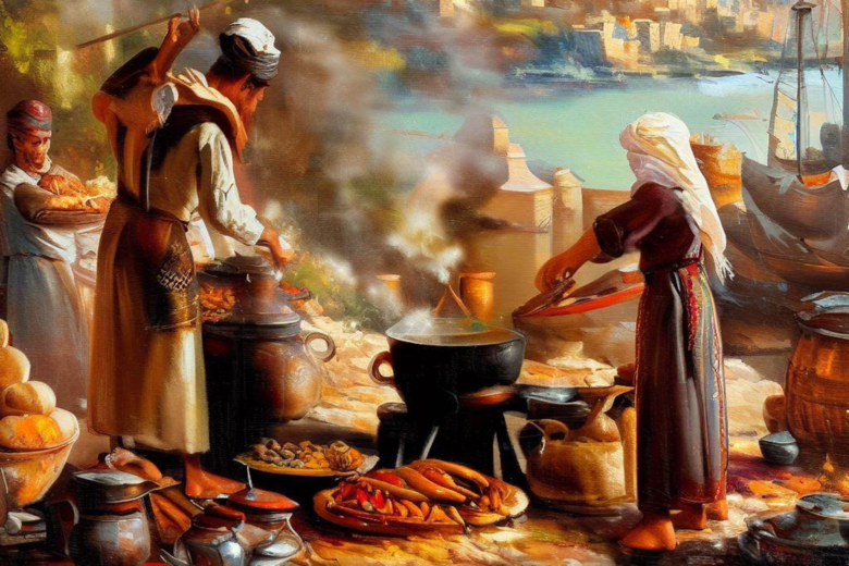 Abbasid Art Arabic Culinary